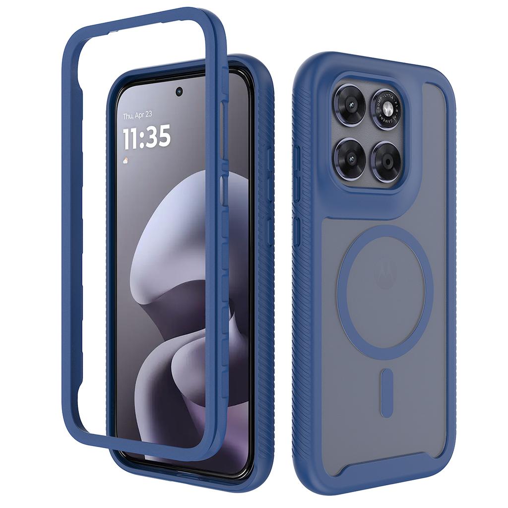 G87 G77 G67 G17 G06 G56 G86 Power 5G Ładowanie Bezprzewodowe Magnetyczne Tylna Klapka do Motorola Moto G86 Power G15 G35 G55 G 77 Zderzak Capa