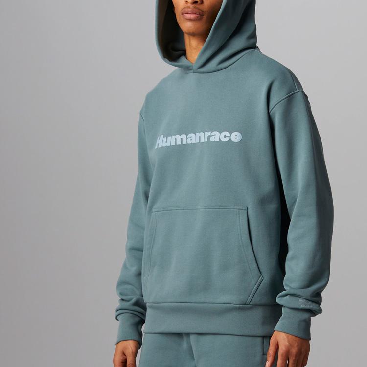 adidas X Pharrell Williams Humanrace Basic Hoodie Hazeme Unisex Oberteile Blau HI2959