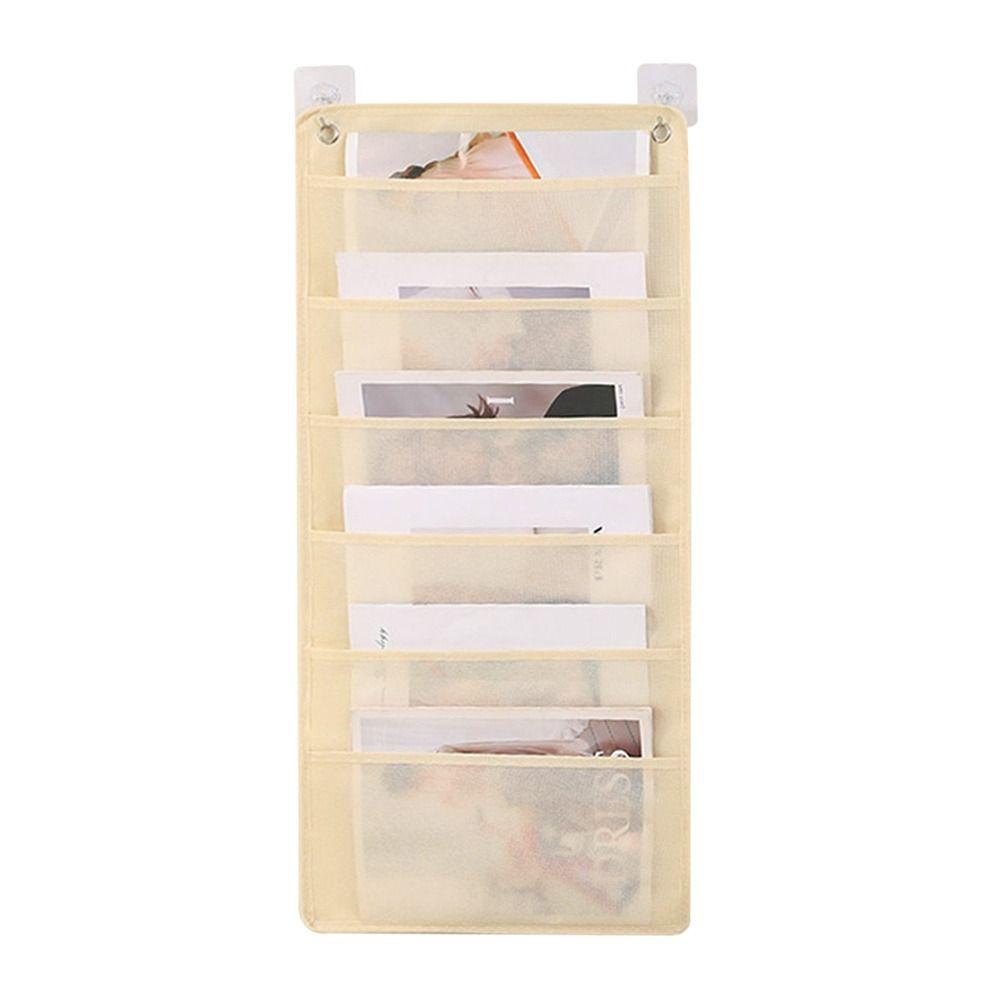 Document Hanging Storage Bag Oxford Cloth Storage Pocket Chart Hanging File Folding