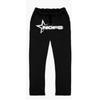 Hip Hop Streetwear Hoodie Pants Set Men Women - Embroidered Letter Print Loose Fit Long Sleeve Unisex Tracksuit