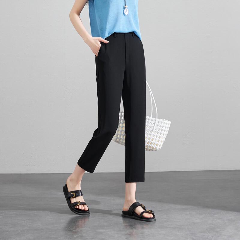 SOFSIL Women s Summer Commuter Slim Cigarette Pants 29/XL