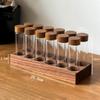 Coffee Beans Storage Bottles Desktop Glass Refill Bottle Bar Counter Storage Jars Multifunctional Home Organize Accessories