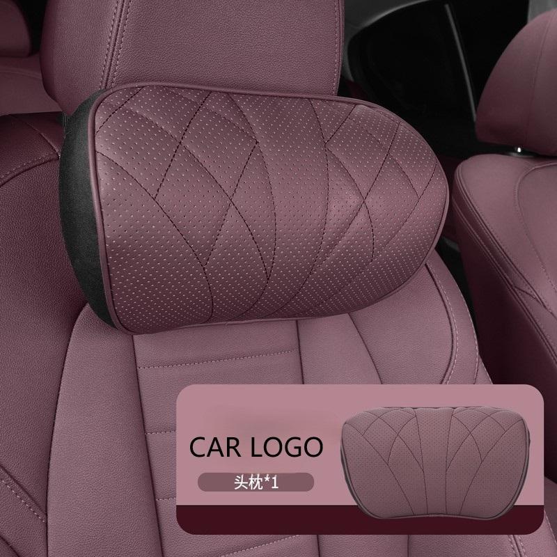 Car Neck Pillow Cushion For Automotive Interior 2024 2025 Accessories Four Season Universal Vehicle Head Pillow Cushion Headrest