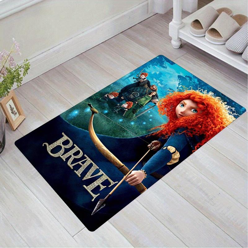

1pc Brave Pattern Area Rug Soft Flannel Floor Mat for Living Room,Office,Bedroom and Carpet,Sofa Coffee Table Floor Mat 60cm by 90cm