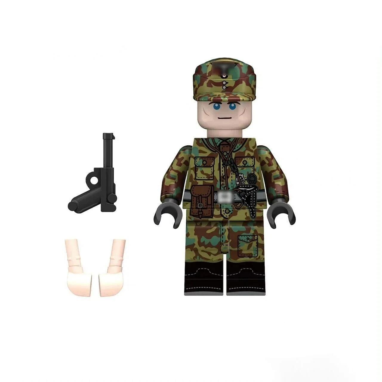 

Військовий конструктор Камуфляжний броньований солдат Конструктор Мініфігурка