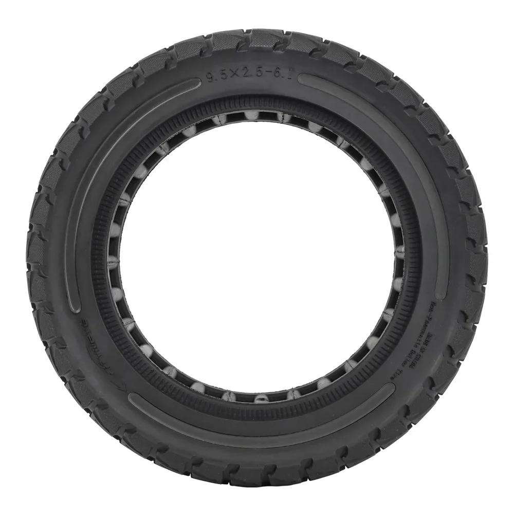 9.5x2.5-6.1 Anti-Explosion Tire Shock Absorber Honeycomb Tyre for NIU KQI3 Eectric Scooter 9.5inch Flick Color Solid Tire