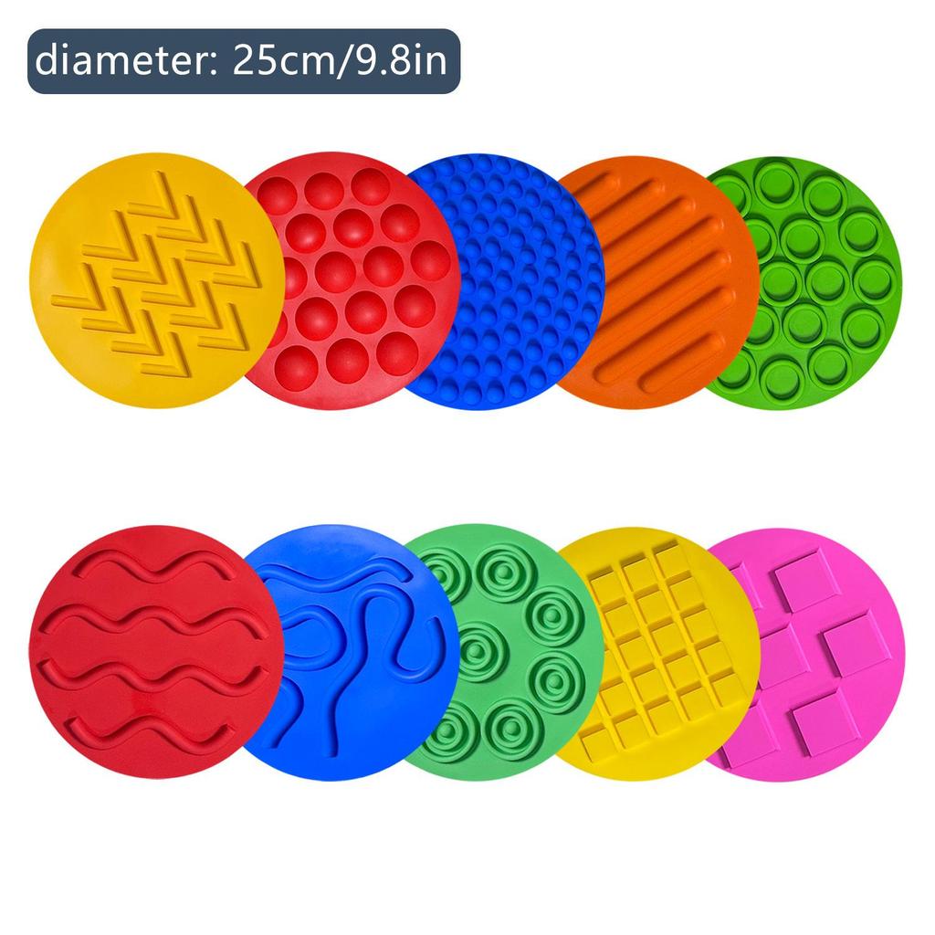 Children's Silicone Sensory Tactile Pad - Early Education & Sensory Integration Toy