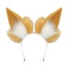 Plush Cats Ears Hairband Furry Tail for CoserAnime Fans and Role Play Enthusiasts Photo Props