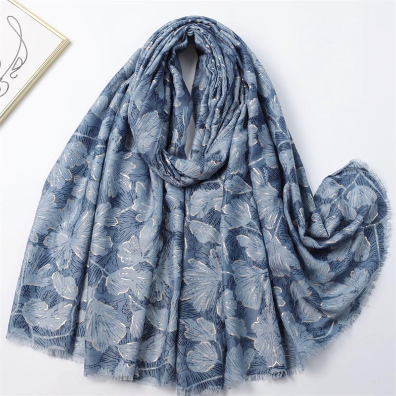 

Зимний Люрекс Блеск БОЛЬШОЙ Лепесток Цветочный Бахрома Вискоза Мягкий Шарф Хлопковые Шали Женские Идеально для Путешествий Повседневный Мусульманский Хиджаб