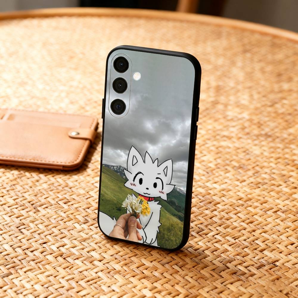 

1PC Cute B-Boykisser Phone Case For Samsung A73,72,71,53,52,51,22,91,80, Soft Black Cover Samsung a11