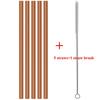 30cm Replacement Straw for Insulation Cup Simple Reusable Long Straws for 30 Oz 40 Oz Tumbler Cup Straws with Cleaning Brush 5