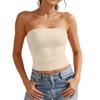 Women's Fashionable Off-the-Shoulder Sleeveless Tank Top