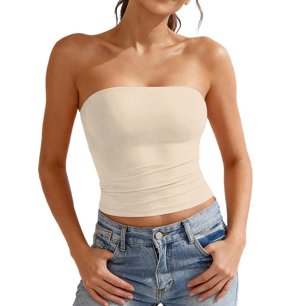 Women's Fashionable Off-the-Shoulder Sleeveless Tank Top