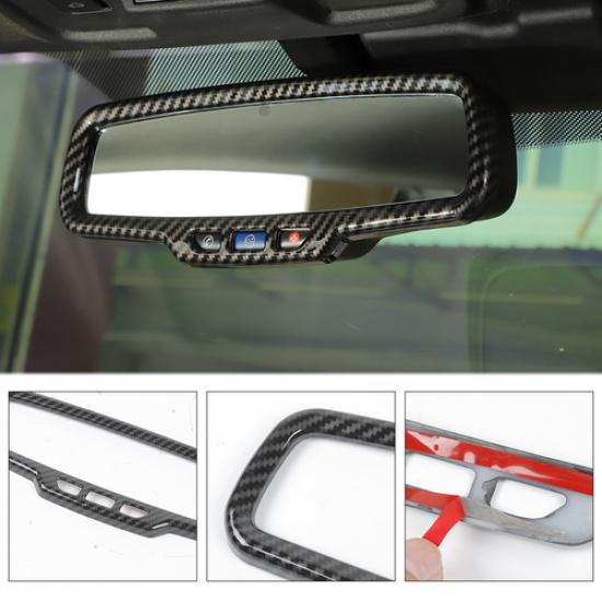 Rückspiegelabdeckung Zierrahmen Zubehör Für Chevy Camaro 11-15 Kohlefaser