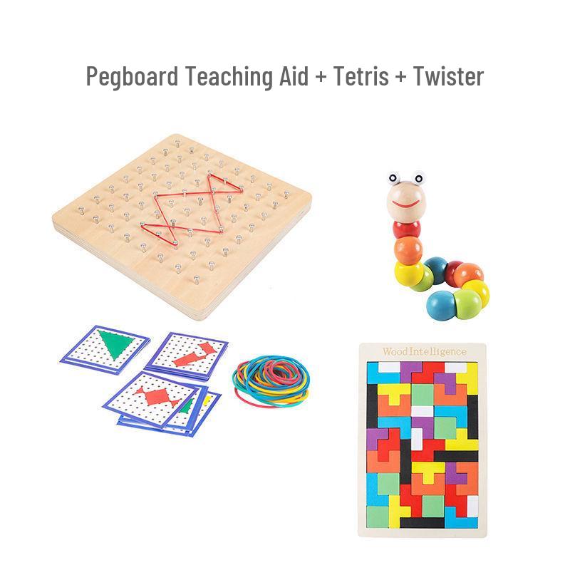 Montessori Math Puzzle Wooden Toy for Kindergarten and Senior Class
