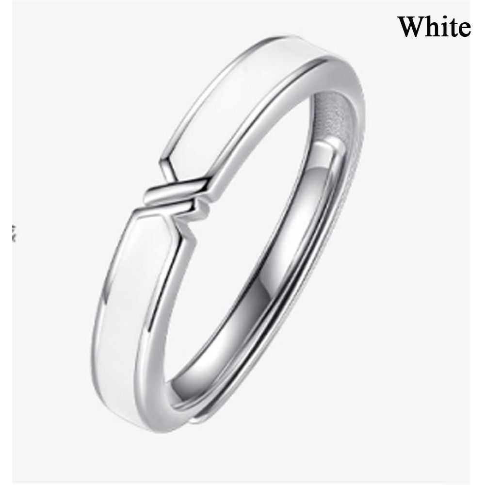 Adjustable Fashion Jewelry For Couple Hand Decoration Couple Ring Rings Valentine's Day Present