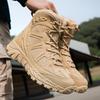 Men's Large Size Tactical Boots: Non-Slip, Wear-Resistant for Outdoor Camping, Jungle, Desert Training
