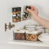 2Pcs Scalable Plastic Spice Clips Wall Mounted Cosmetics Bottles Clips  Kitchen Supplies