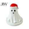 Incense Burner for Home Resin Ghost Burner, Christmas Hat Holder, with Halloween Decor Cones, Cone Holder Yoga Room Housewarming Presents