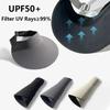 Foldable Seamless Visor Cap Sun Protection Summer Sun Hat Simple Sunscreen Empty Top Cap  Travel