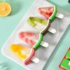Ice Cube Mold Fruit Shape Summer Party Ice Tray Easy Release Spill-Proof Design Picnic Ice Cube Maker DIY Popsicle