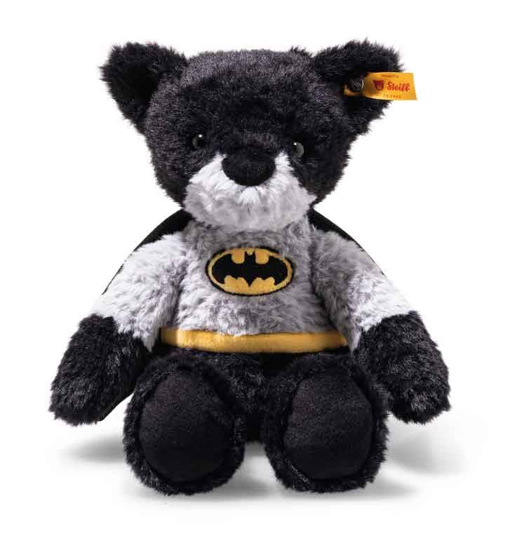

Steiff Batman Teddy Stuffed Animal Bear, 29cm, [Used]
