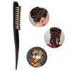 Professional Hair Brush Comb Barber Salon Comb Hairdressing Styling Tools Wooden Comfortable
