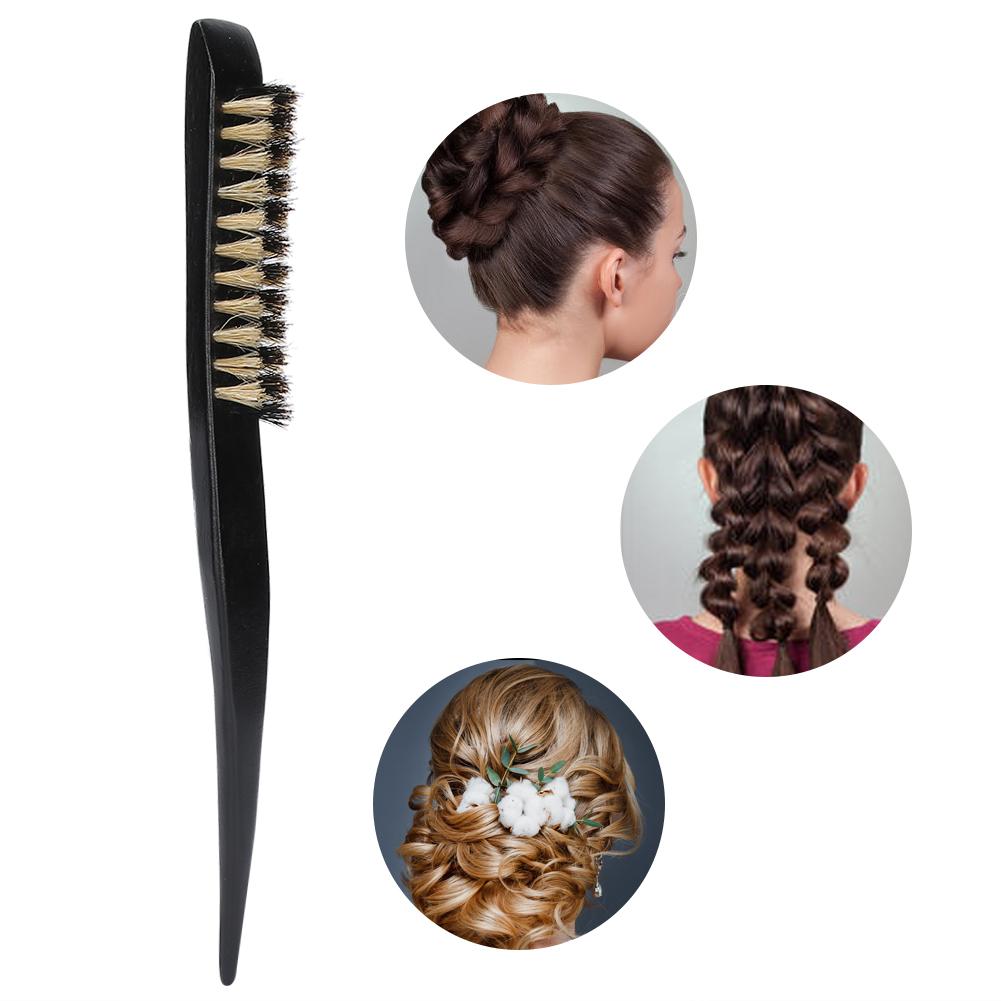Professional Hair Brush Comb Barber Salon Comb Hairdressing Styling Tools Wooden Comfortable