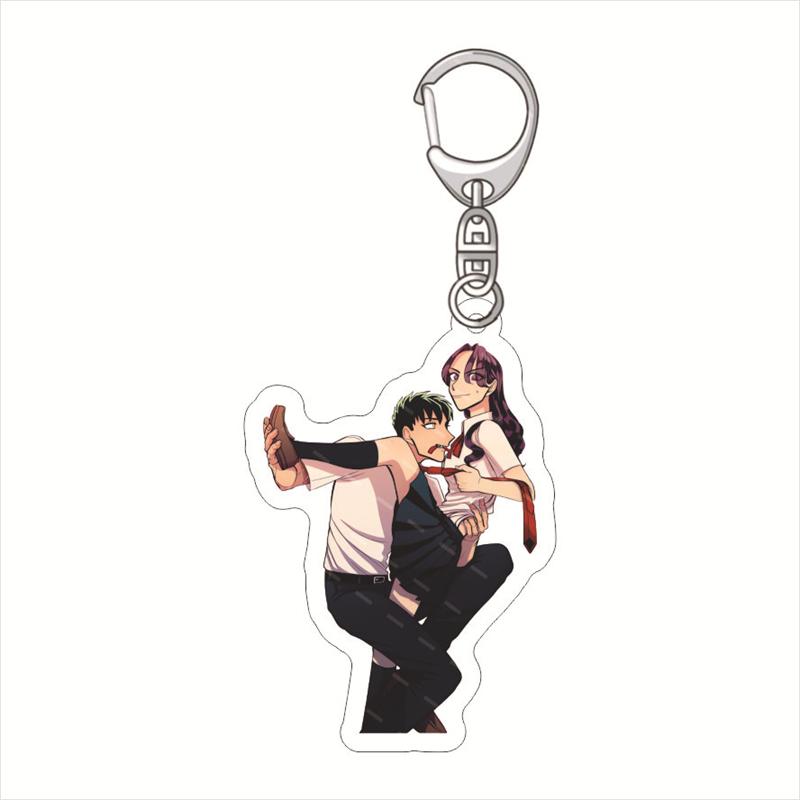 Anime Somei Yoshino Yakuza Fiancé: Raise Wa Tanin Ga Ii Action Acrylic Key Chain Backpack Pendant Toys Gifts for Fans