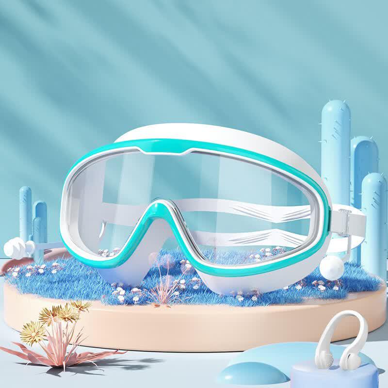 

HD Waterproof Anti-Fog Swimming Goggles & Cap Set