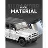 1/18 UAZ Hunter SUV Alloy Model Car Toy Diecasts Casting Pull Back Sound and Light Car Toys for Children Vehicle
