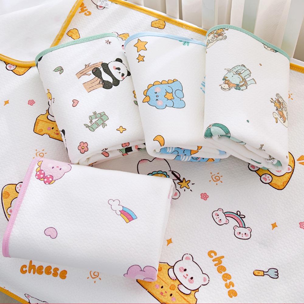 Waterproof Baby Urine Mat Cute Cartoon Bed Protector Diaper Soft Bedding Urine Pads  Toddlers