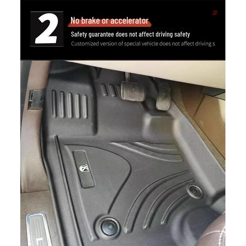 Ford Raptor F150 Tailgate Mat: Waterproof, Wear-Resistant, Eco-Friendly TPE Trunk Floor Mat