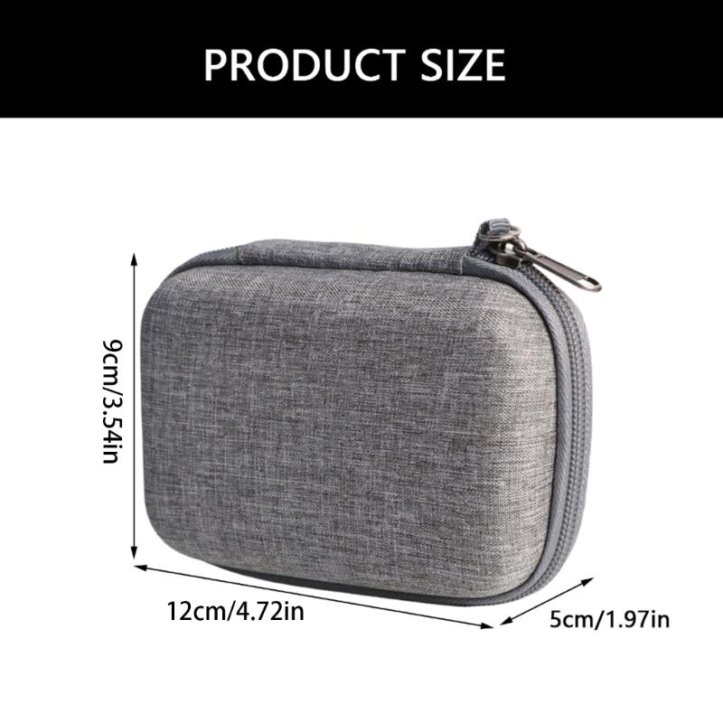Portable Oxford Mouse Organizers Upgraded Storage Bag Wireless Mouse Charging Cable Protective Lightweight Accessories