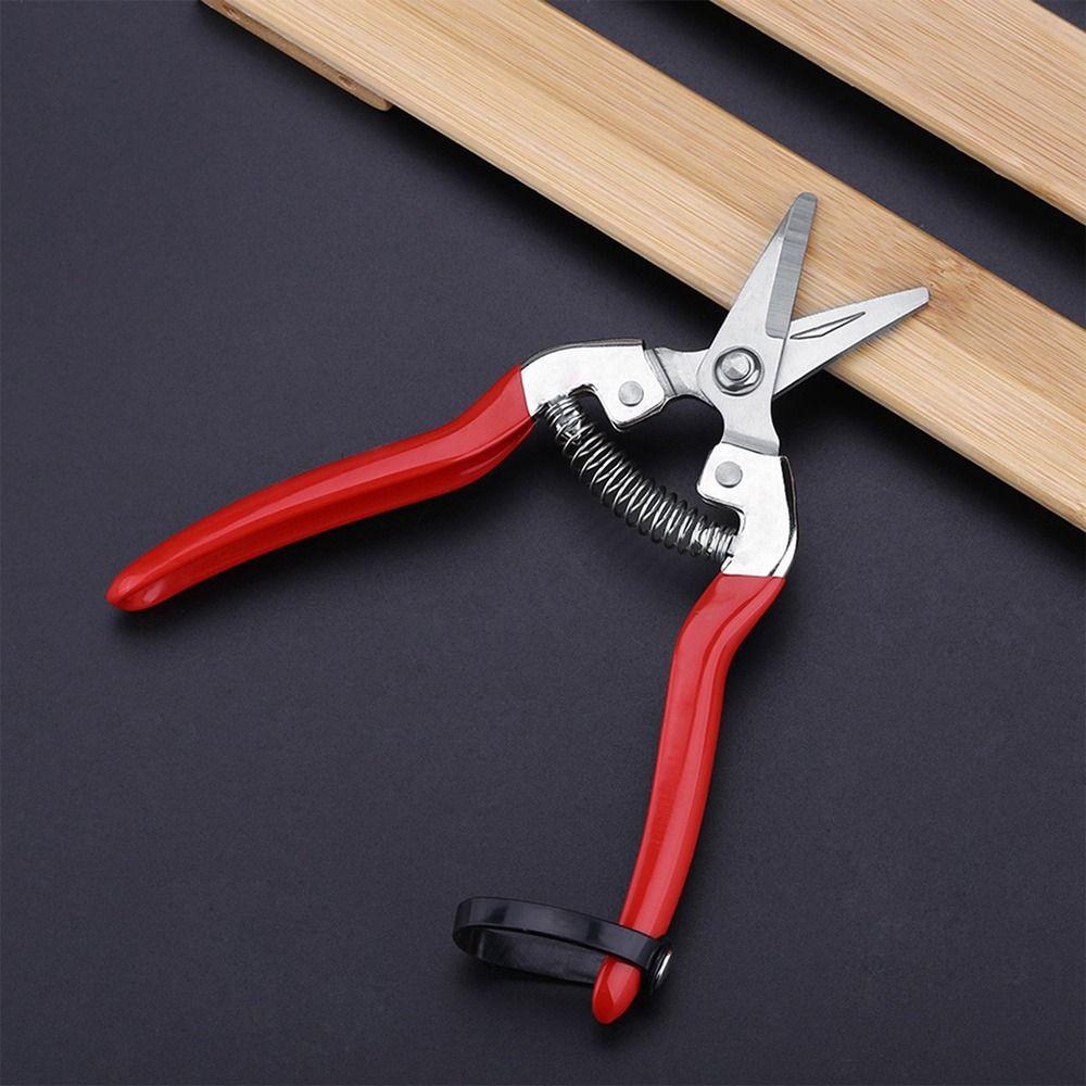 1Pcs Gardening Garden Scissors Florist Scissor Tool Micro-Tip Pruning Snips Tree Pruning Shear