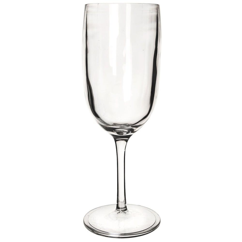 Plastic Glass for Drinking Wine or Water, Unbreakable, Reusable, 320 Ml