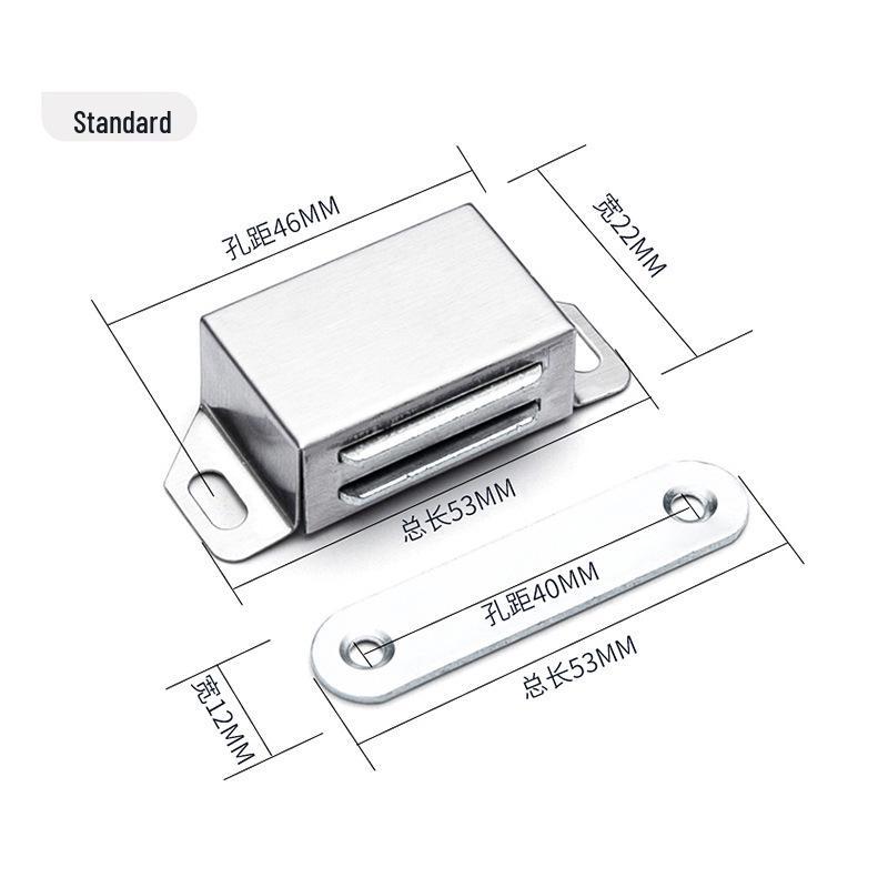 Stainless Steel Magnetic Door Bump Buckle for Cabinet and Wardrobe