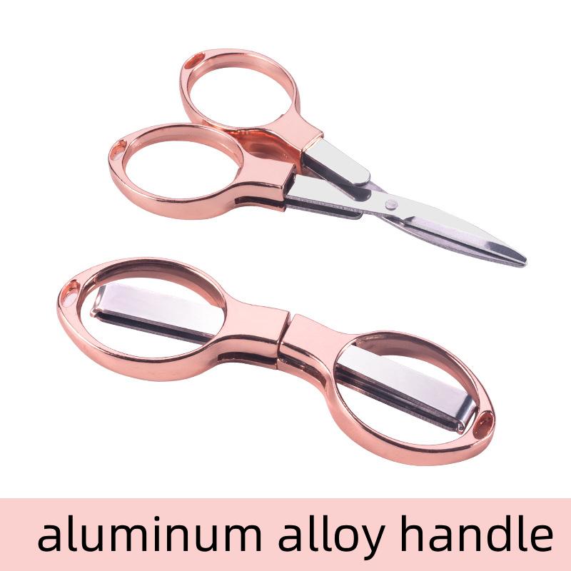 Foldable Fishing Scissors Portable Multifunctional Stainless Steel Line Cutter for Angling Fishing Tackle Accessories