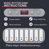 Non-Toxic Electronic Music Luminous Rhythm Puzzle Game Box Pocket Travel Toy Educational Sensory Quick Push Tabletop Game