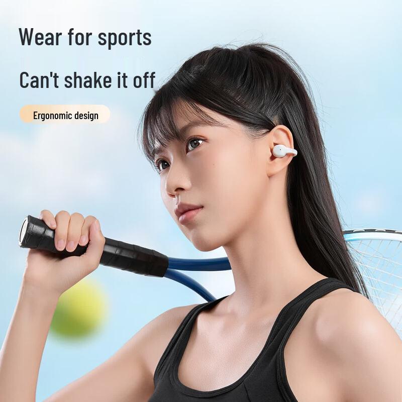HP H10N Ear-Clip Wireless Sports Bluetooth Earbuds