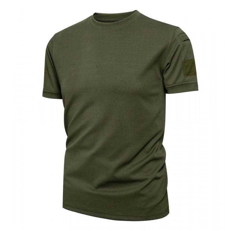 Physical Training Clothes Short-sleeved Men's Quick-dry Round-collar Sports Running Military T-shirt