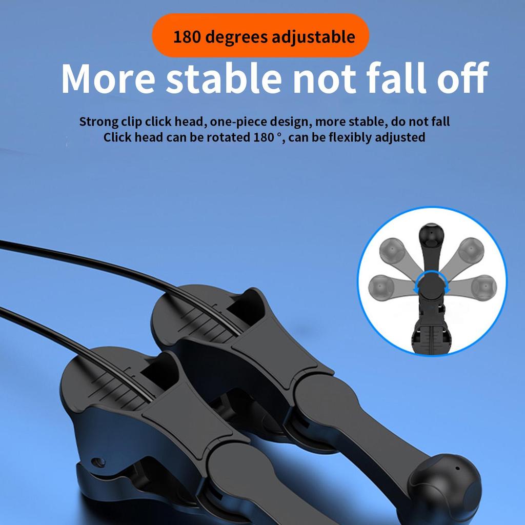 Auto Clicker for Phone Automatic Adjustable Fast Click Device Smart Device with 180 Degree Rotation Control Fingerless Design