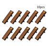 Set Bike Pedal Reflectors 10pcs Bicycle Components Plastic