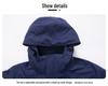 Unisex 3-in-1 Windproof Waterproof Breathable Detachable Outdoor Sports Jacket