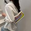 Summer popular versatile casual transparent laser trend niche shoulder armpit bag hand bag