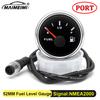 Waterproof NMEA2000 Car Boat 52mm Fuel Level Gauge PORT &STBD with Red Backlight Voltmeter Oil Press Water Temp Rudder Indicator