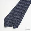 [Disney] Necktie (Three Circle Silhouette Micro Pattern) Necktie D50038 Navy