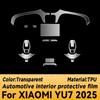 For XIAOMI YU7 2025 Panel Dashboard Navigation Automotive Interior Protective Film TPU Anti-Scratch Accessories