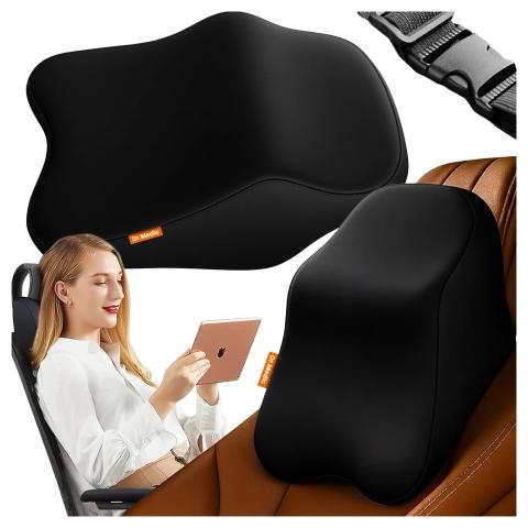 Autokissen für Kopf Nacken Nacken Dr.medic Ergoneck™ Ergonomisches Sitzkissen Kopfstütze für Fahrer Beifahrer