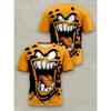 Men's Fashion 3D Printed Men's T-Shirt Round Neck Short Sleeve Trendy Street Wear